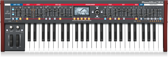 DEEPMIND 12X TRUE ANALOG 12-VOICE POLYPHONIC SYNTH