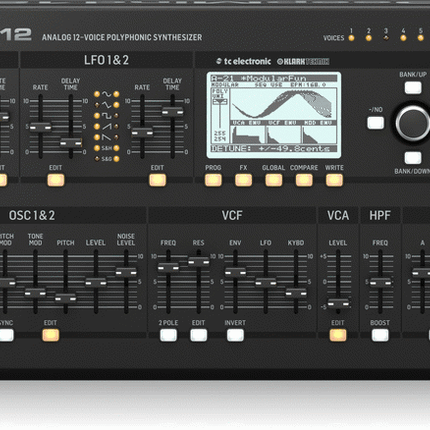 BEHRINGER DEEPMIND 12D DESKTOP POLYPHONIC SYNTH