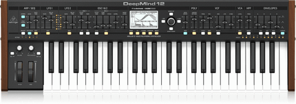 BEHRINGER DEEPMIND 12 POLYPHONIC SYNTHESIZER