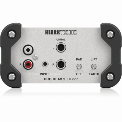 Klark Teknik DI 22P Passive Stereo DI Box