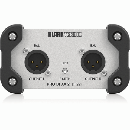 Klark Teknik DI 22P Passive Stereo DI Box