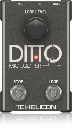TC HELICON DITTO MIC LOOPER