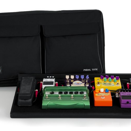 GATOR GPT-PRO-PWR PRO SIZE PEDAL BOARD W/BAG & PWR