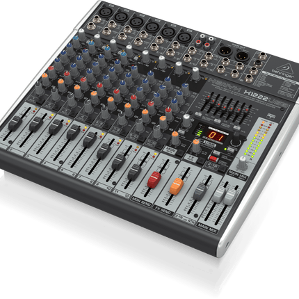 Behringer X1222USB 16-Input 2/2-Bus Mixer, Preamps