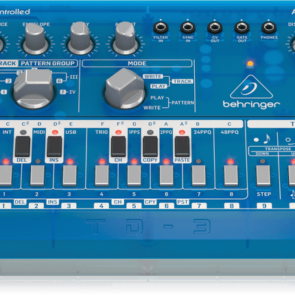 BEHRINGER TD3 BB ANALOG BASS LINE SYNTH
