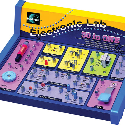 Maxitronix 30 In 1 Electronics Lab Kit