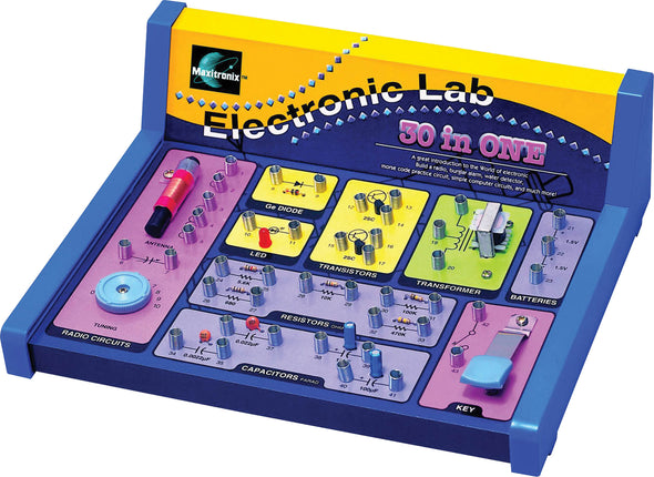 Maxitronix 30 In 1 Electronics Lab Kit