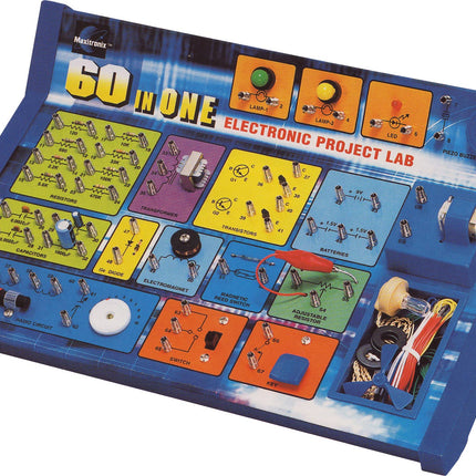 Maxitronix 60 In 1 Electronics Lab Kit