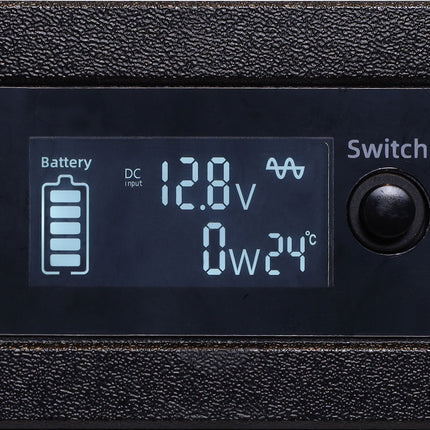 Powerhouse Black Max 2000W Pure Sine Wave Power Inverter with AC Transfer – 12V to 240V