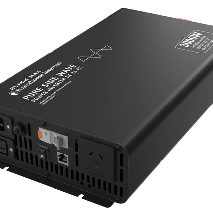 Powerhouse 3000W 12V DC to AC Pure Sine Wave Power Inverter with AC Transfer