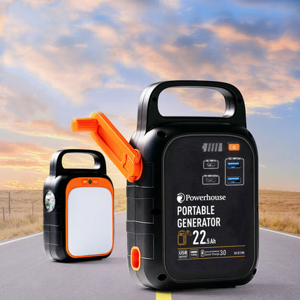 Powerhouse 83Wh USB Portable DC Power Generator & Camp Light