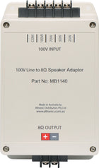 Redback 100V Line To 8 Ohm Speaker Transformer Adapter