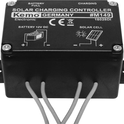 Kemo 6A 12V DC PWM Solar Charge Controller M149