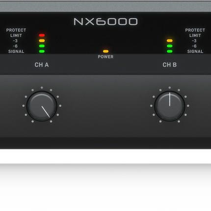 BEHRINGER NX6000 POWER AMPLIFIER W/SMARTSENSE