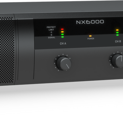 BEHRINGER NX6000 POWER AMPLIFIER W/SMARTSENSE