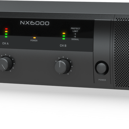 BEHRINGER NX6000 POWER AMPLIFIER W/SMARTSENSE