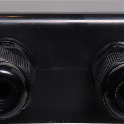 Dual Gland Solar Cabling Entry Point - Black