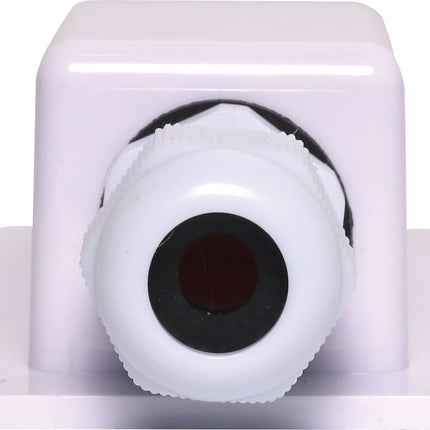Single Gland Solar Cabling Entry Point - White