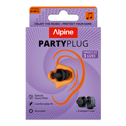 ALPINE PARTYPLUG BLACK