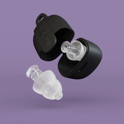 ALPINE PARTYPLUG PARTY EARPLUGS TRANSPARENT 1 PAIR