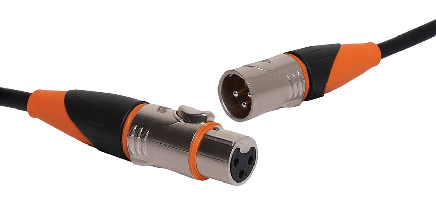 Redback 1m 3 Pin DMX Female To Male Cable