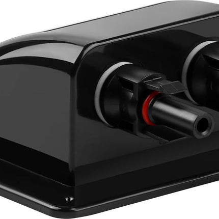 Dual MC-4 Solar Cabling Entry Point - Black