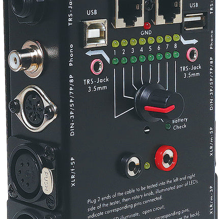 Audio/Video Cable Tester 13 Way