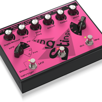 BEHRINGER RING STINGER RING MODULATOR FUZZ PEDAL