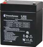 Powerhouse 12V 4.5Ah Sealed Lead Acid (SLA) Battery 4.8mm/F1