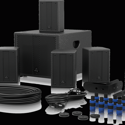 BEHRINGER SAT 1004 PA BUNDLE 8" SUB W/ 4 X 4" SPKR