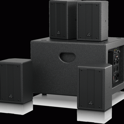 BEHRINGER SAT 1004 PA BUNDLE 8" SUB W/ 4 X 4" SPKR