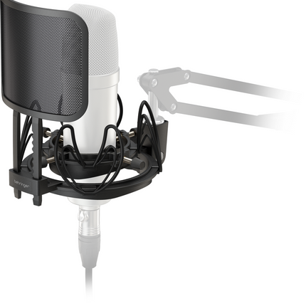 Behringer SMP2000 Lightweight Shock Mount with Detachable Pop Filter