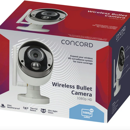 Concord Wireless 1080p Camera for Concord Wireless NVR System QC5520