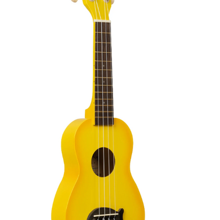 Yellow Burst Soprano Dolphin Ukulele