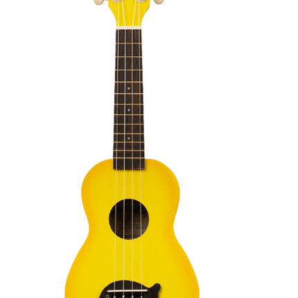 Yellow Burst Soprano Dolphin Ukulele