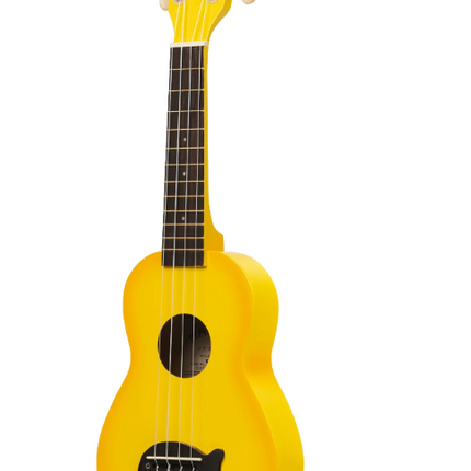Yellow Burst Soprano Dolphin Ukulele