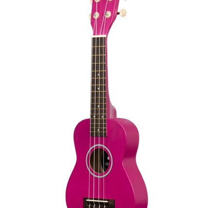 Dragon Fruit Ukadelic Soprano Ukulele