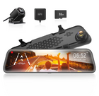 WOLFBOX G900Pro 12MP Smart Rear View Mirror Dash Cam
