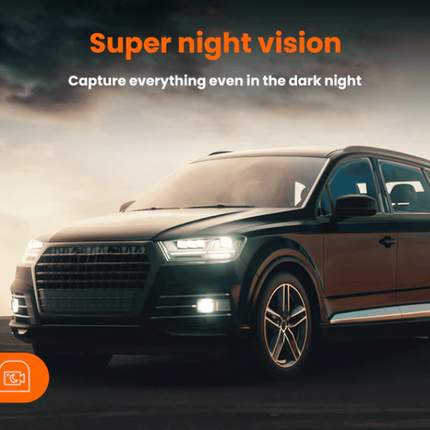 WOLFBOX G900Pro 12MP Smart Rear View Mirror Dash Cam