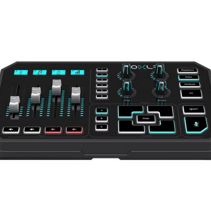 TC Helicon Go XLR 4-Channel Broadcast Mixer w/ Motorized Faders, Sound Board & Vocal FX