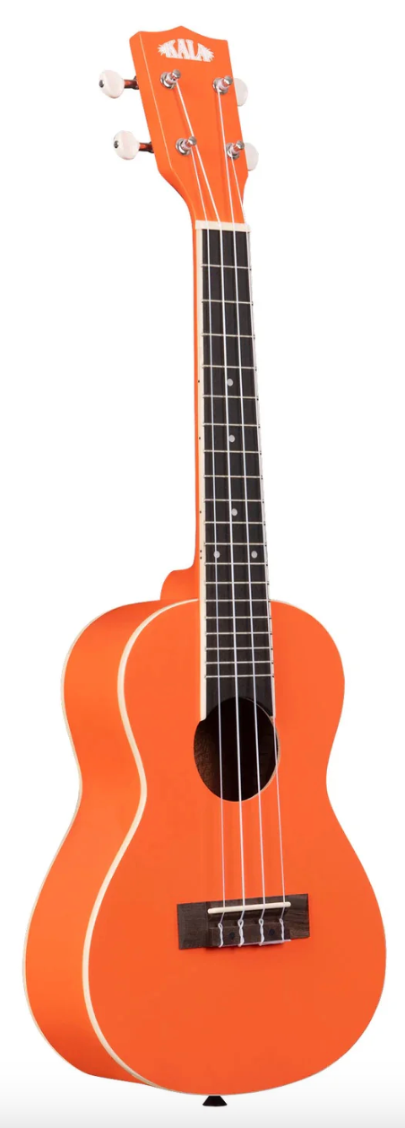 Kala Candy Shoppe Concert Ukulele Orange with Bag