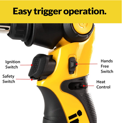 Iroda Pro-15 Professional 130W Gas Soldering Gun