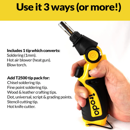 Iroda Pro-15 Professional 130W Gas Soldering Gun