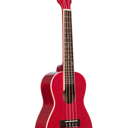 Kala Concert Ukulele Sparkle Red