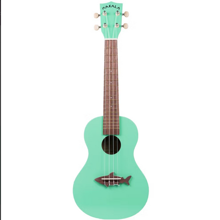 Kala Makala MK-CS/GRN Surf Green Concert Shark Ukulele