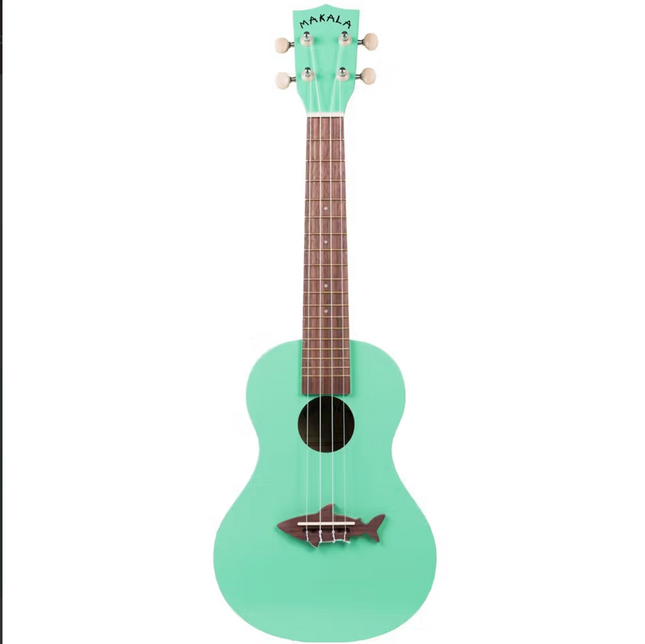 Kala Makala MK-CS/GRN Surf Green Concert Shark Ukulele