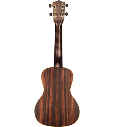 Kala KA-EBY-C Striped Ebony Concert Ukulele with Gig Bag