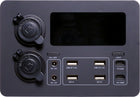 Powerhouse 12V DC Power Control Hub With Power Meter Display