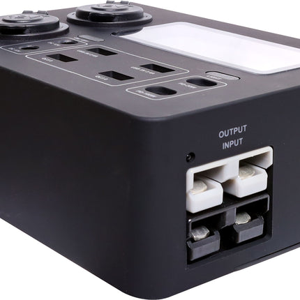 Powerhouse 12V DC Power Control Hub With Power Meter Display