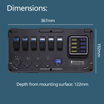 Powerhouse DC Power Control Box T5099